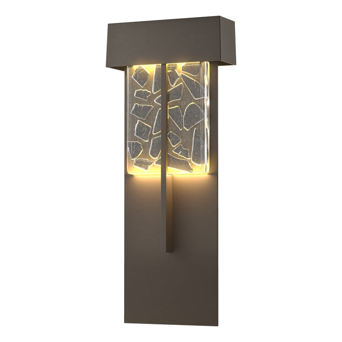 Shard XL Outdoor Sconce in Coastal Dark Smoke - 302518-LED-77-YP0669 by Hubbardton Forge