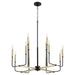 631-126980 - Lacy 12-Light Chandelier by Quorum