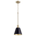 877-6980 - 8" Cone Pendant by Quorum