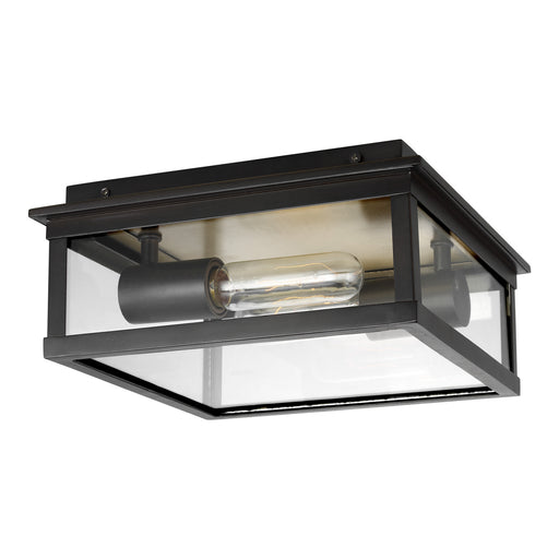 CO1172HTCP - Freeport 2-Light Outdoor Flush Mount in Heritage Copper by Visual Comfort Studio