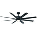 Renegade 52" Ceiling Fan in Matte Black