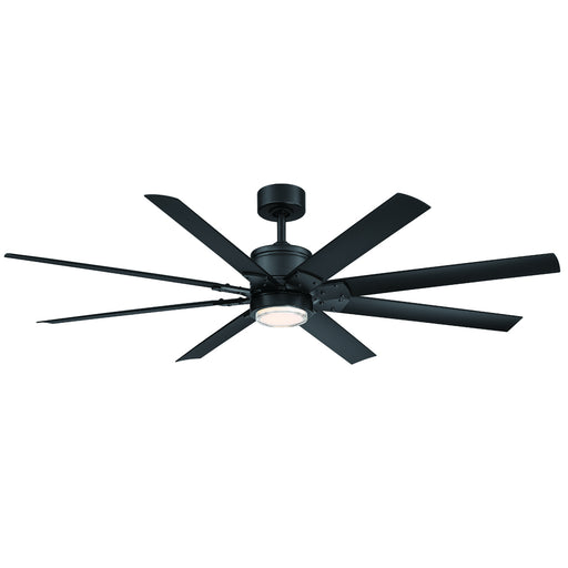 Renegade 66" Ceiling Fan in Matte Black