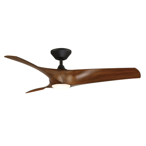 Zephyr 52" Ceiling Fan in Matte Black