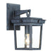 BEL-A8061-GE- Belmont 1-Light Outdoor Wall Mount in Graphite by Crystorama