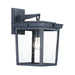 BEL-A8062-GE- Belmont 1-Light Outdoor Wall Mount in Graphite by Crystorama