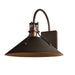 Henry Large Dark Sky Friendly Outdoor Sconce in Coastal Bronze - 302713-SKT-75 by Hubbardton Forge