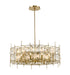 4007-32AGBR - Garroway 9-Light Chandelier in Aged Brass by Z-Lite Lighting