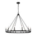 482R-12MB - Barclay 12 Light Chandelier in Matte Black by Z-Lite Lighting