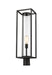 584PHBR-BK - Dunbroch 1-Light Outdoor Post Mount in Black by Z-Lite Lighting