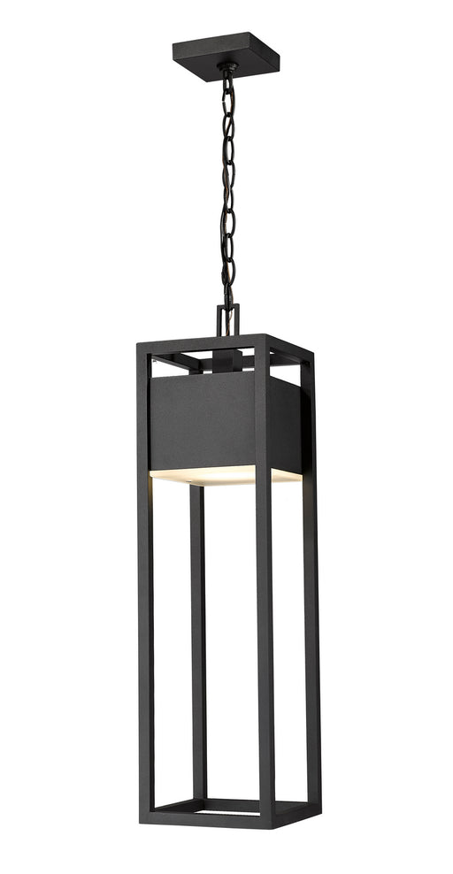 585CHB-BK-LED - Barwick LED Outdoor Chain Mount Ceiling Fixture in Black by Z-Lite Lighting