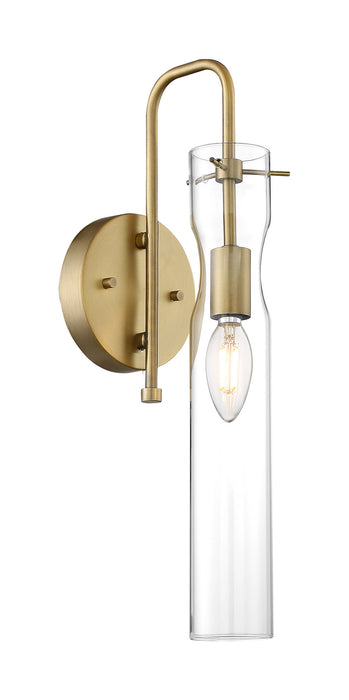 60-6855 - Spyglass 1-Light Wall Sconce in Vintage Brass by Nuvo Lighting