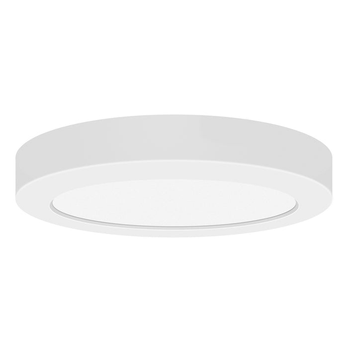 20849LEDD-WH/ACR- LED Round Flush Mount in White Finish by Access Lighting