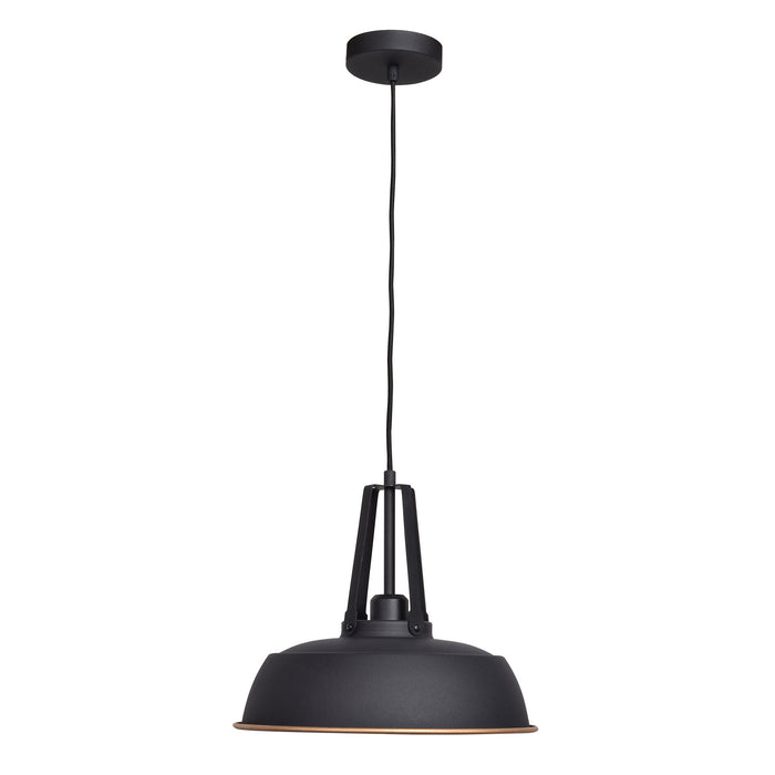 23777LEDDLP-MBL/MGL- Nostalgia 1-Light Pendant in Matte Black by Access Lighting