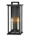 20014BK - Weymouth Medium Wall Mount Lantern in Black by Hinkley Lighting