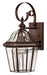 2450CB - Augusta Small Wall Mount Lantern in Copper Bronze by Hinkley Lighting