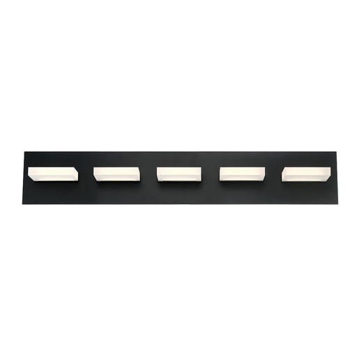 28022-025- Olson LED Bathbar in Black by Eurofase USA