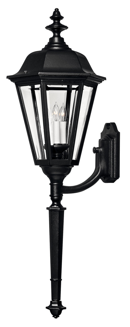 1470BK - Manor House Extra Large Wall Mount Lantern in Black by Hinkley Lighting