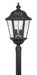 1677BK - Edgewater Extra Large Post or Pier Mount Lantern by Hinkley Lighting