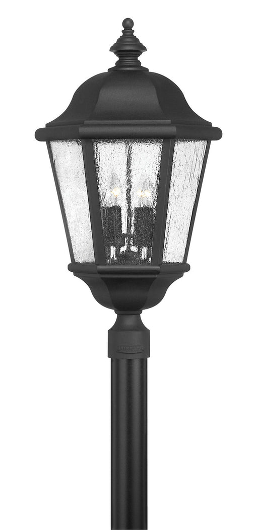 1677BK - Edgewater Extra Large Post or Pier Mount Lantern by Hinkley Lighting