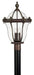 2441CB - San Clemente Large Post or Pier Mount Lantern by Hinkley Lighting