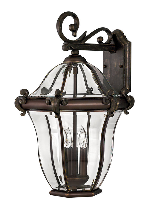 2445CB - San Clemente Large Wall Mount Lantern in Copper Bronze by Hinkley Lighting