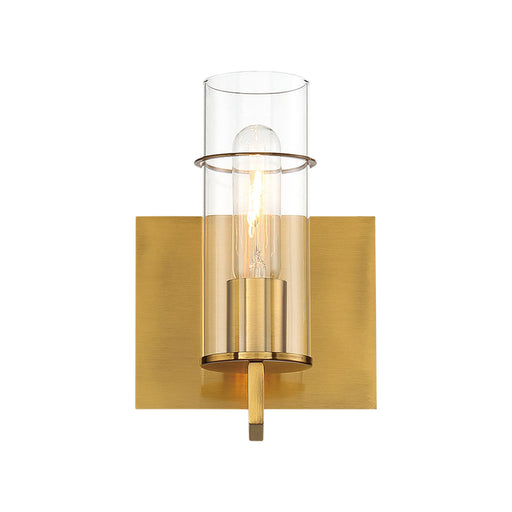 34133-043- Pista 1-Light Wall Sconce in Gold by Eurofase USA