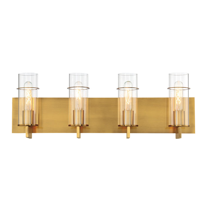 34135-047- Pista 4-Light Bathbar in Gold by Eurofase USA