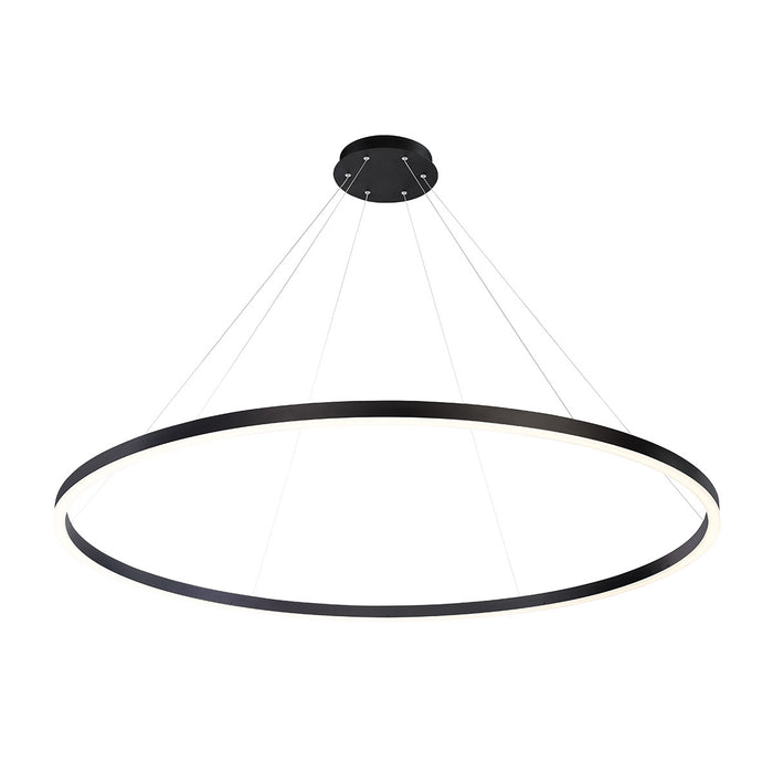 31473-026- Spunto LED Chandelier in Matte Black by Eurofase USA