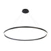 31473-026- Spunto LED Chandelier in Matte Black by Eurofase USA