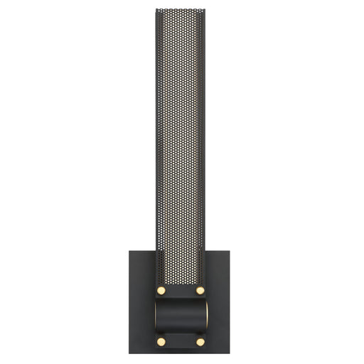 37052-010- Admiral LED Wall Sconce in Matte Black/Gold by Eurofase USA