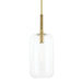 6911-AGB - Lenox Hill 1-Light Pendant in Aged Brass by Hudson Valley