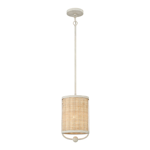 38158-025- Comparelli 1-Light Pendant in Off White by Eurofase USA