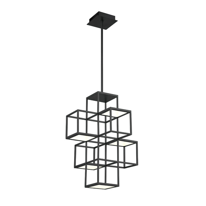 38260-029- Ferro LED Pendant in Black by Eurofase USA