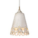 0883-S AI - Eloise Small Pendant in Antique Ivory with Antique Ivory by Golden Lighting