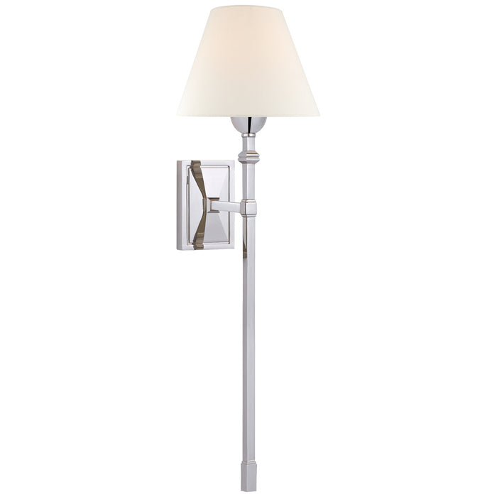 Jane One Light Wall Sconce in Polished Nickel