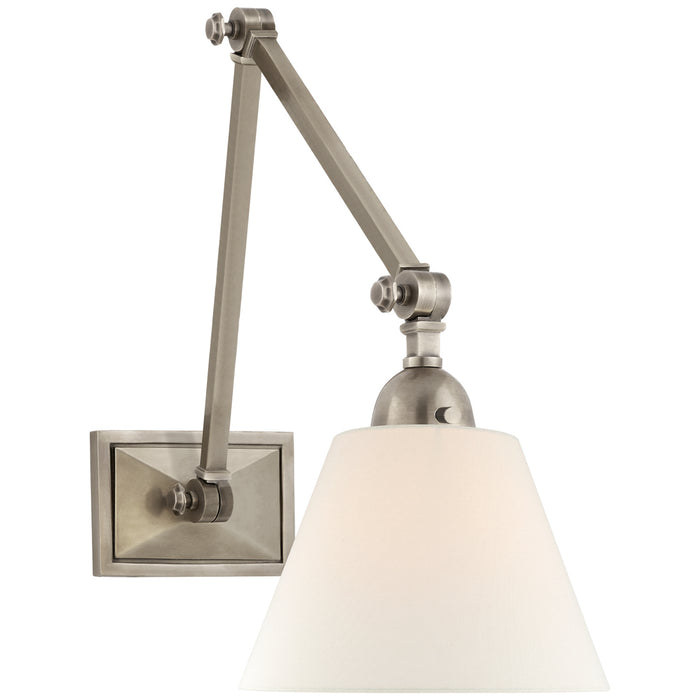 Jane One Light Wall Sconce in Antique Nickel