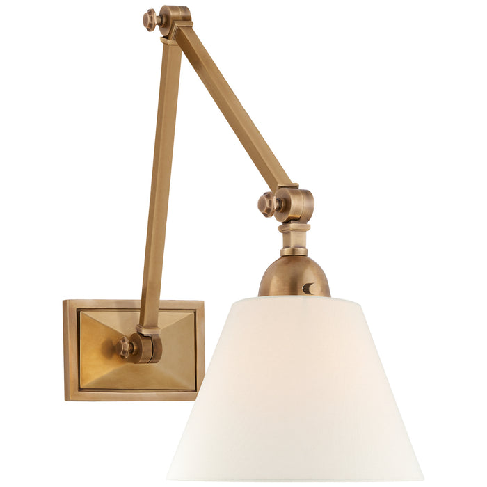 Jane One Light Wall Sconce in Hand-Rubbed Antique Brass