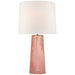Danube One Light Table Lamp in Rosewater
