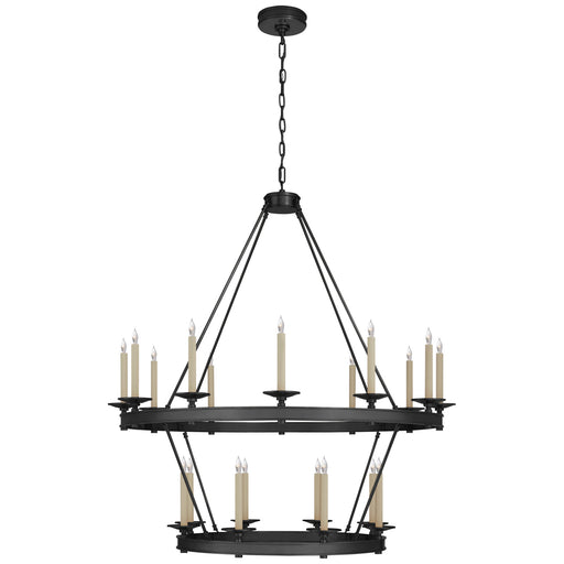 Launceton 20 Light Chandelier in Bronze