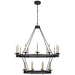 Launceton 20 Light Chandelier in Bronze