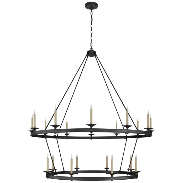 Launceton 20 Light Chandelier in Bronze