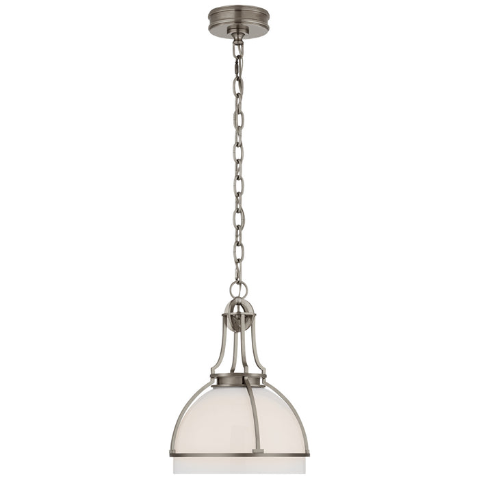 Gracie LED Pendant in Antique Nickel