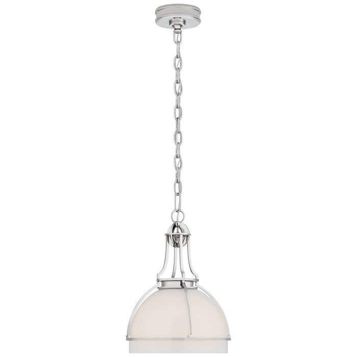 Gracie LED Pendant in Polished Nickel