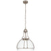 Gracie LED Pendant in Antique Nickel