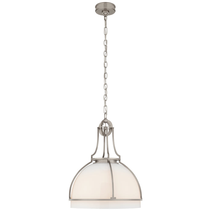 Gracie LED Pendant in Antique Nickel