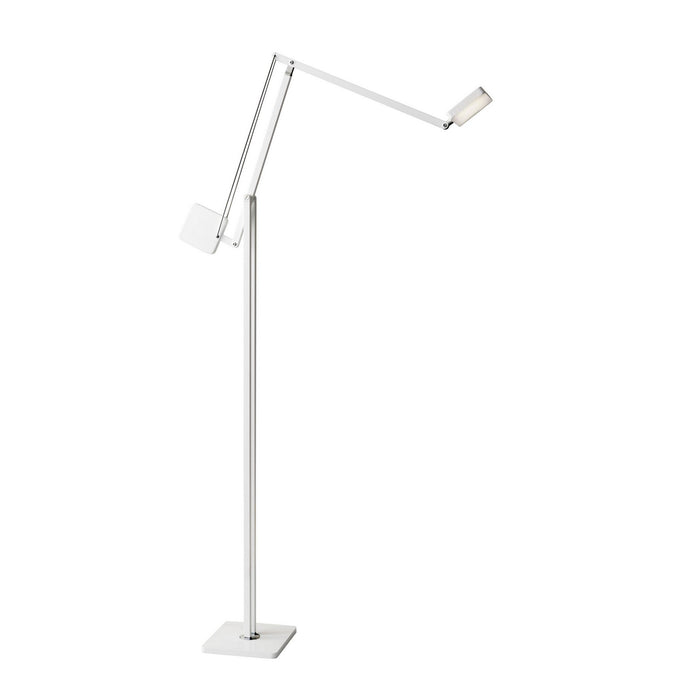 Cooper LED Floor Lamp in Matte White