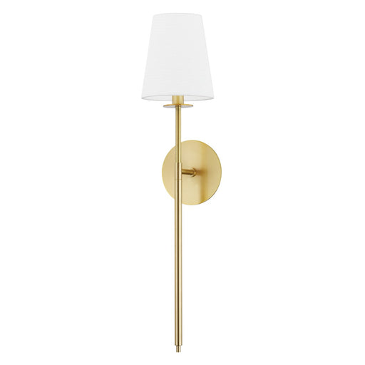 2061-AGB - Niagra 1-Light Wall Sconce in Aged Brass by Hudson Valley