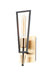 11651BKSBR - Wings 1-Light Wall Sconce by Maxim