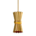 311-41- Moxy 1-Light Pendant in Gold Leaf by Corbett Lighting