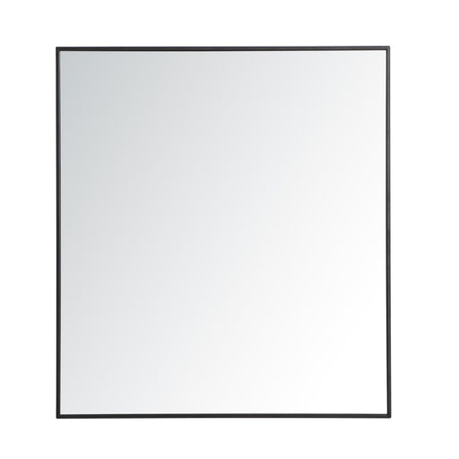 MR43640BK - Monet Mirror in Black by Elegant Lighting